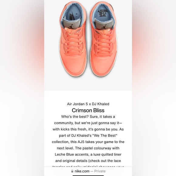 Limited edition Dj Khalid Jordan’s

On sale price listed! - Picture 6 of 6